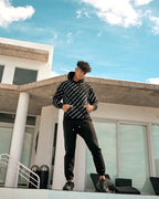 Limited Edition SG LOGO REPEAT HOODIE PULLOVER BLACK