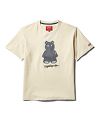 Limited Edition SHORT SLEEVE GRAPHIC MONEY BEAR T-SHIRT APRICOT