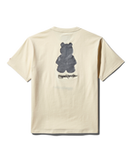 Limited Edition SHORT SLEEVE GRAPHIC MONEY BEAR T-SHIRT APRICOT