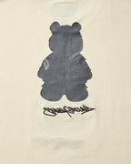 Limited Edition SHORT SLEEVE GRAPHIC MONEY BEAR T-SHIRT APRICOT