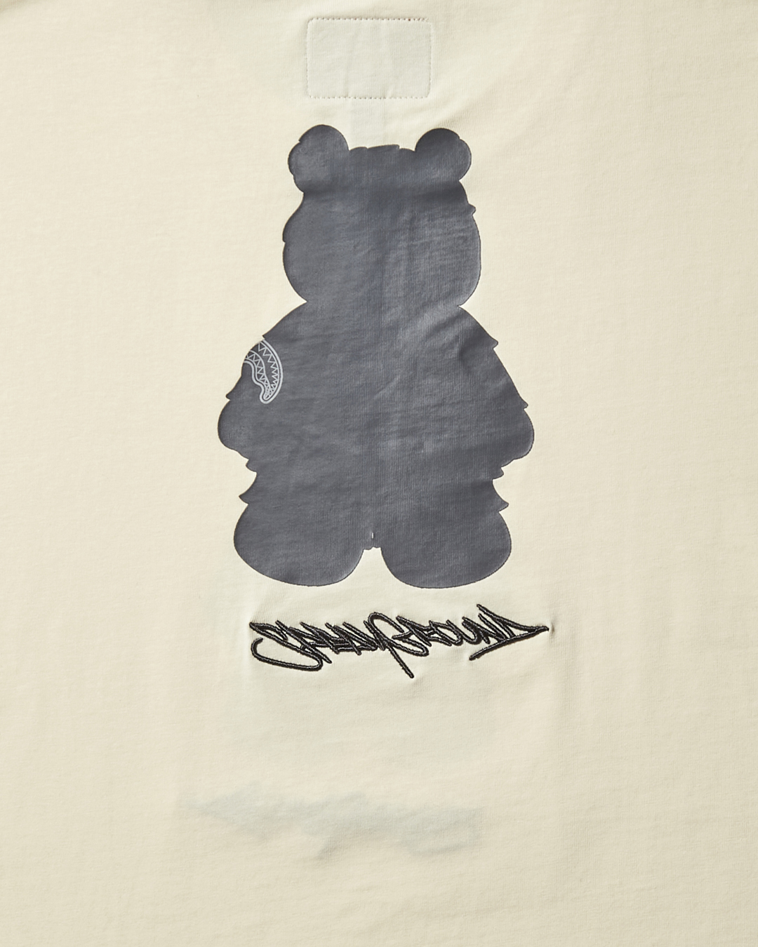 Limited Edition SHORT SLEEVE GRAPHIC MONEY BEAR T-SHIRT APRICOT