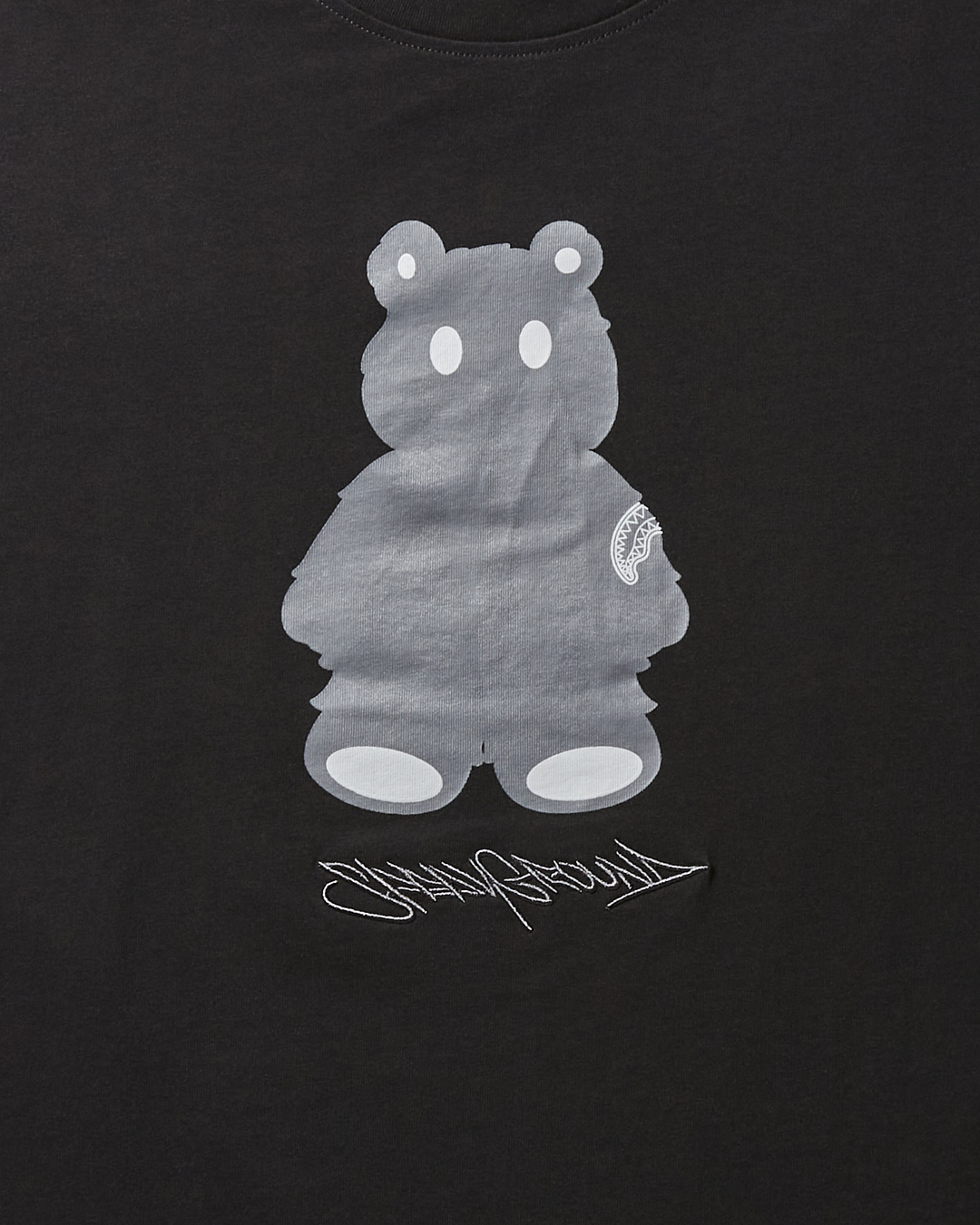 Limited Edition SHORT SLEEVE GRAPHIC MONEY BEAR T-SHIRT BLACK