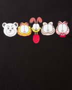 Limited Edition GARFIELD GRAPHIC T-SHIRT BLACK