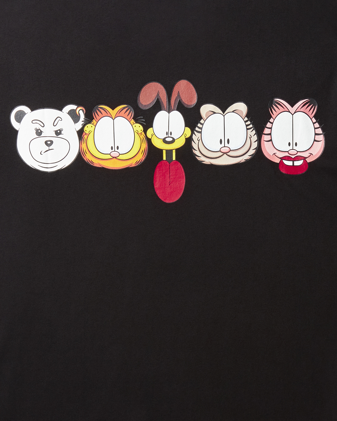 Limited Edition GARFIELD GRAPHIC T-SHIRT BLACK