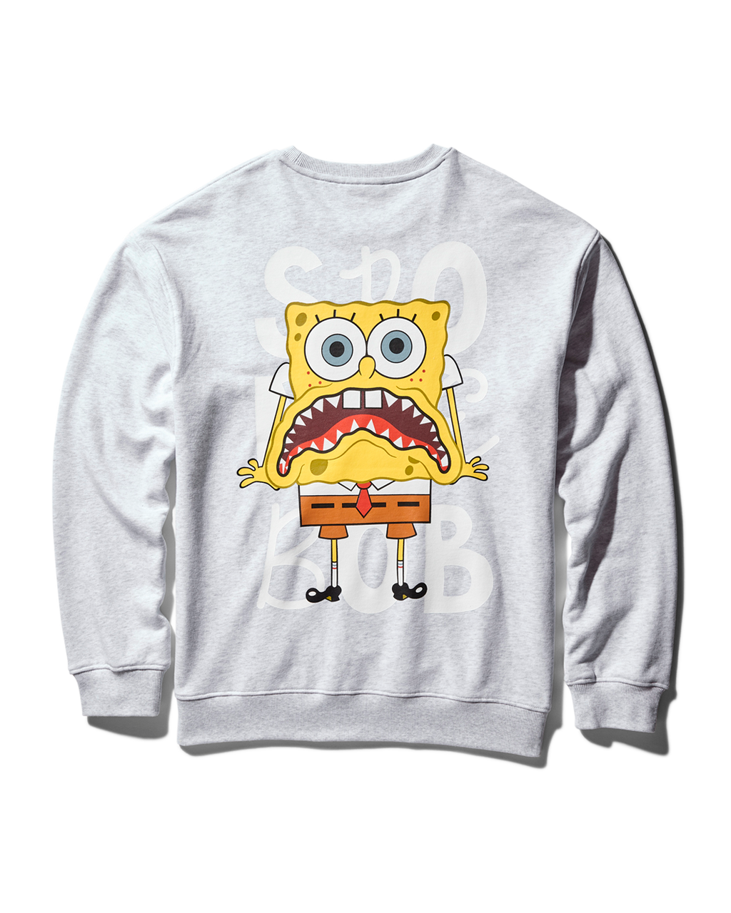 Limited Edition SPRAYGROUND PULLOVER CREW NECK SWEATSHIRT LT GREY