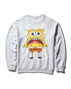 Limited Edition SPRAYGROUND PULLOVER CREW NECK SWEATSHIRT LT GREY