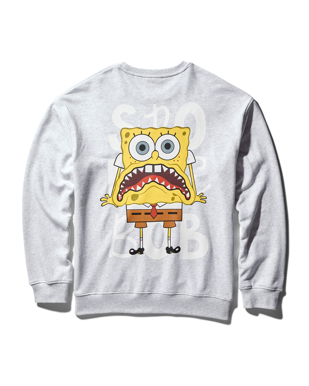 Limited Edition SPRAYGROUND PULLOVER CREW NECK SWEATSHIRT LT GREY