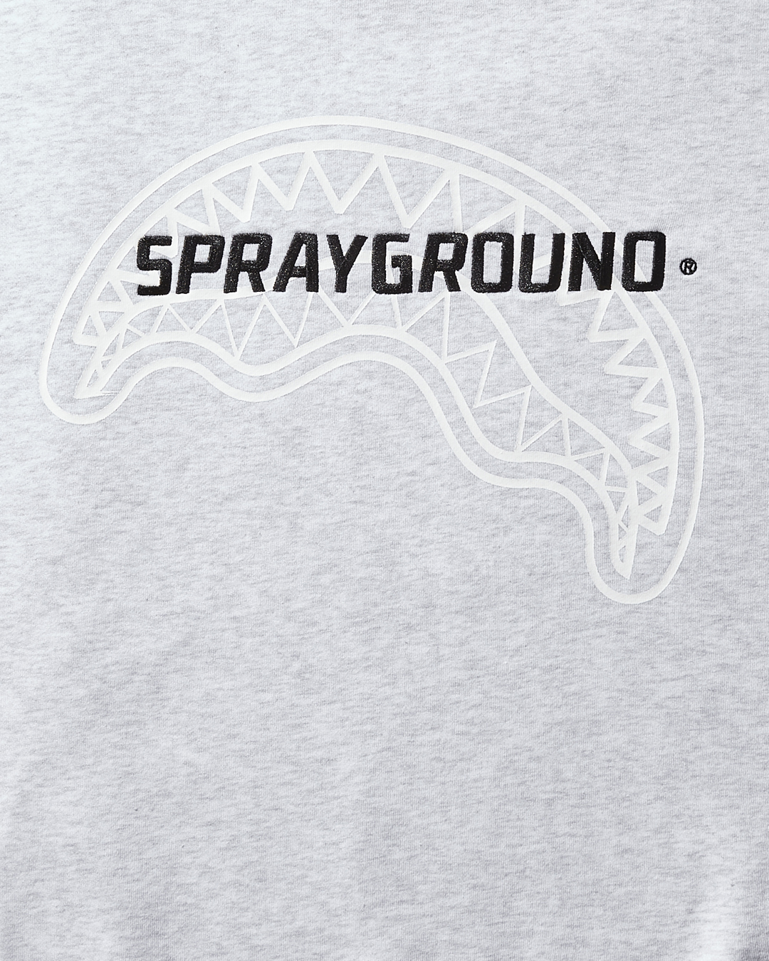 Limited Edition SPRAYGROUND PULLOVER CREW NECK SWEATSHIRT LT GREY