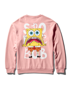 Limited Edition SPRAYGROUND PULLOVER CREW NECK SWEATSHIRT PINK
