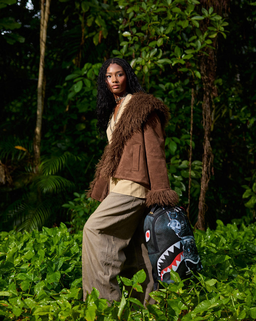 Limited Edition FOUNDATION LADY DEMERZEL ROBOTIC SHARK BACKPACK