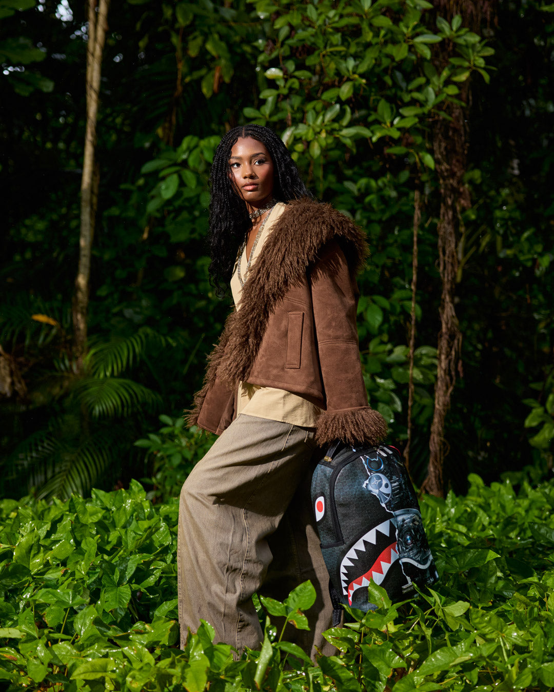 Limited Edition FOUNDATION LADY DEMERZEL ROBOTIC SHARK BACKPACK