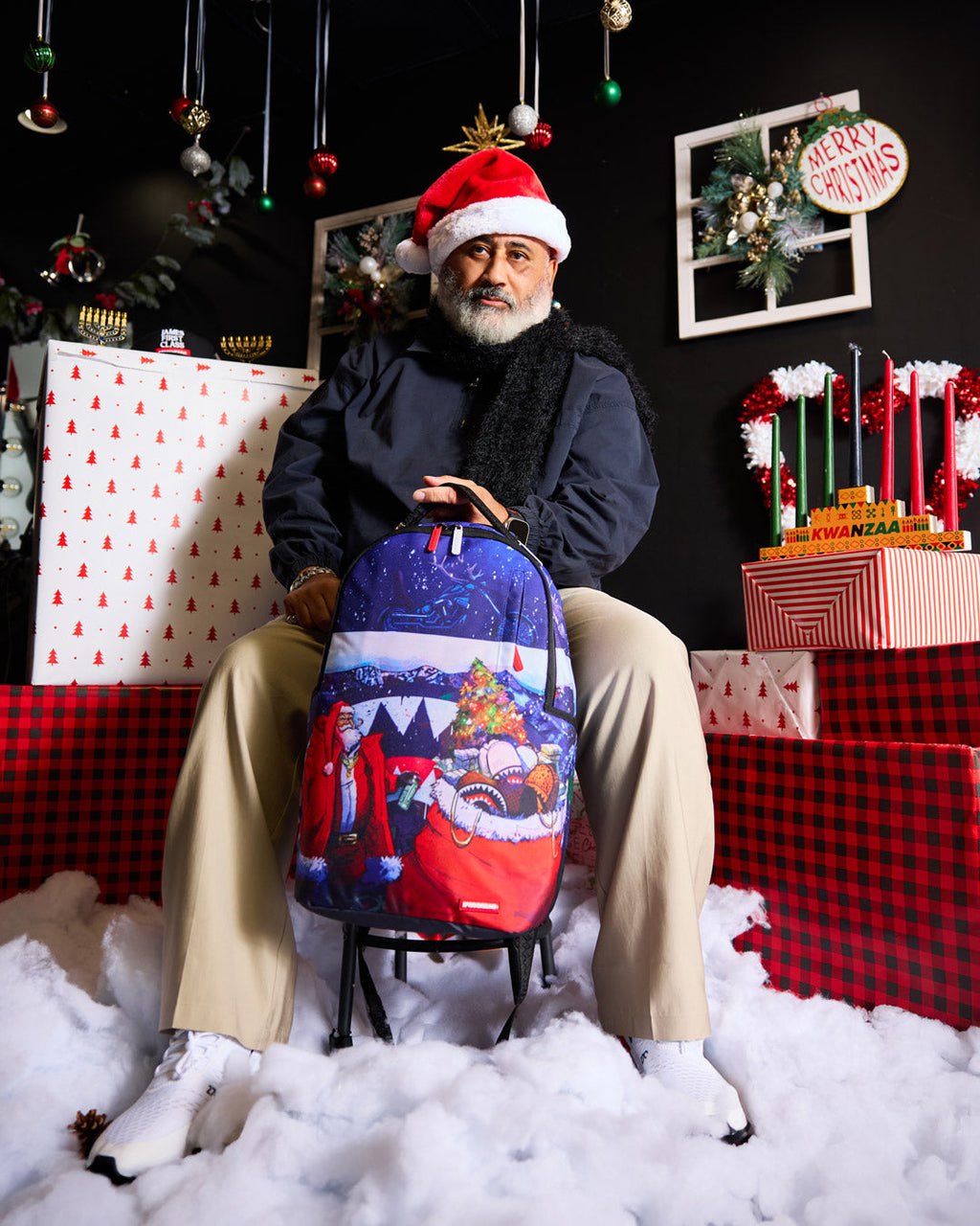 Limited Edition SANTA BIG BAG STACKS BACKPACK