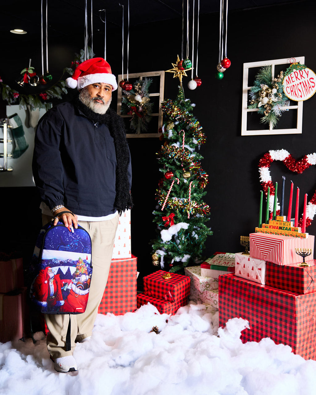 Limited Edition SANTA BIG BAG STACKS BACKPACK