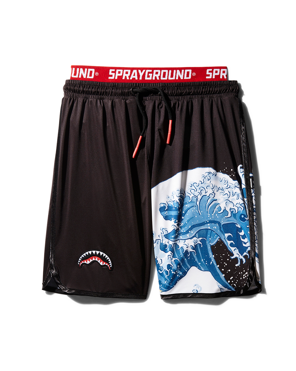 Limited Edition DRAGON WAVE CORTO SWIM TRUNKS BLACK
