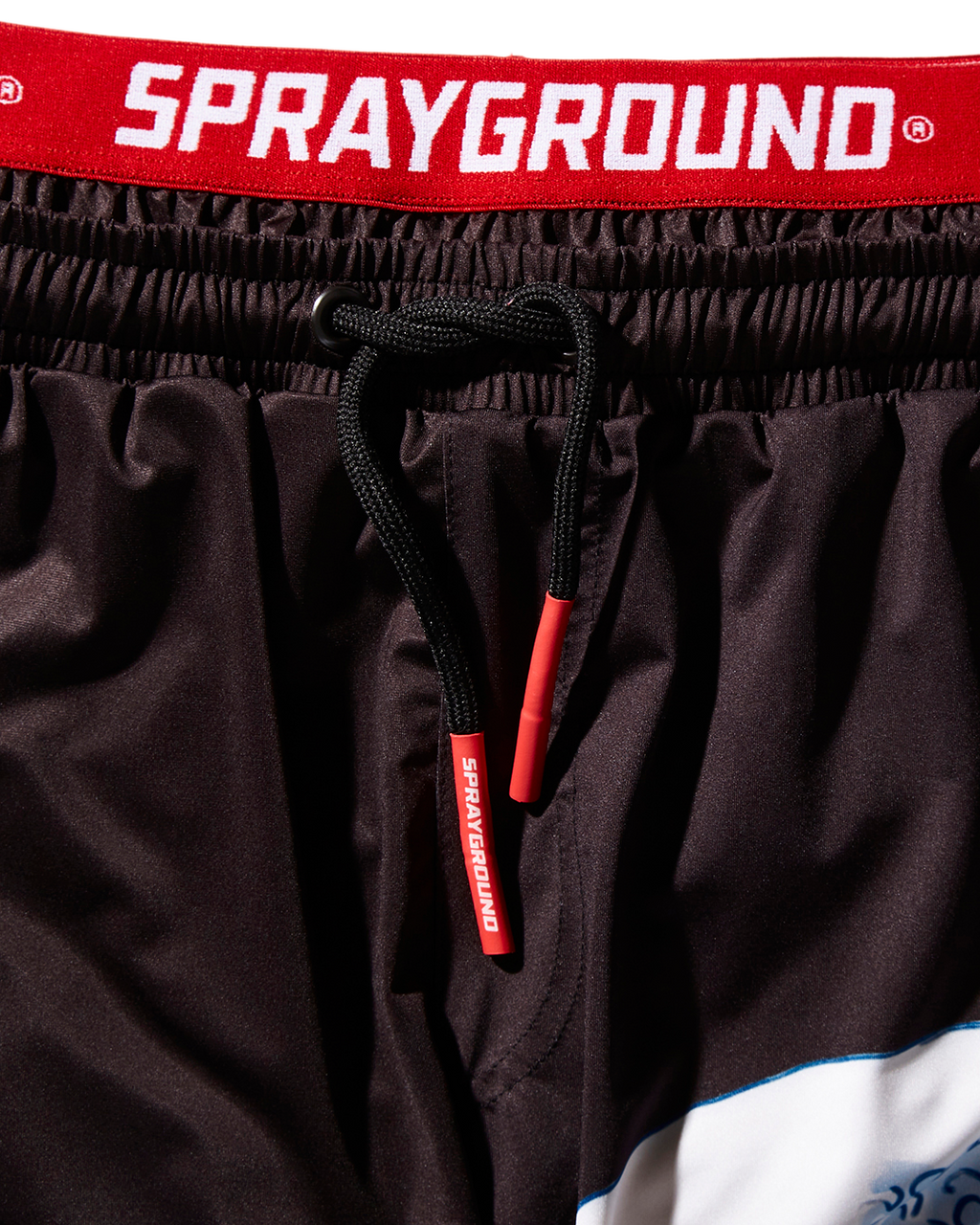Limited Edition DRAGON WAVE CORTO SWIM TRUNKS BLACK