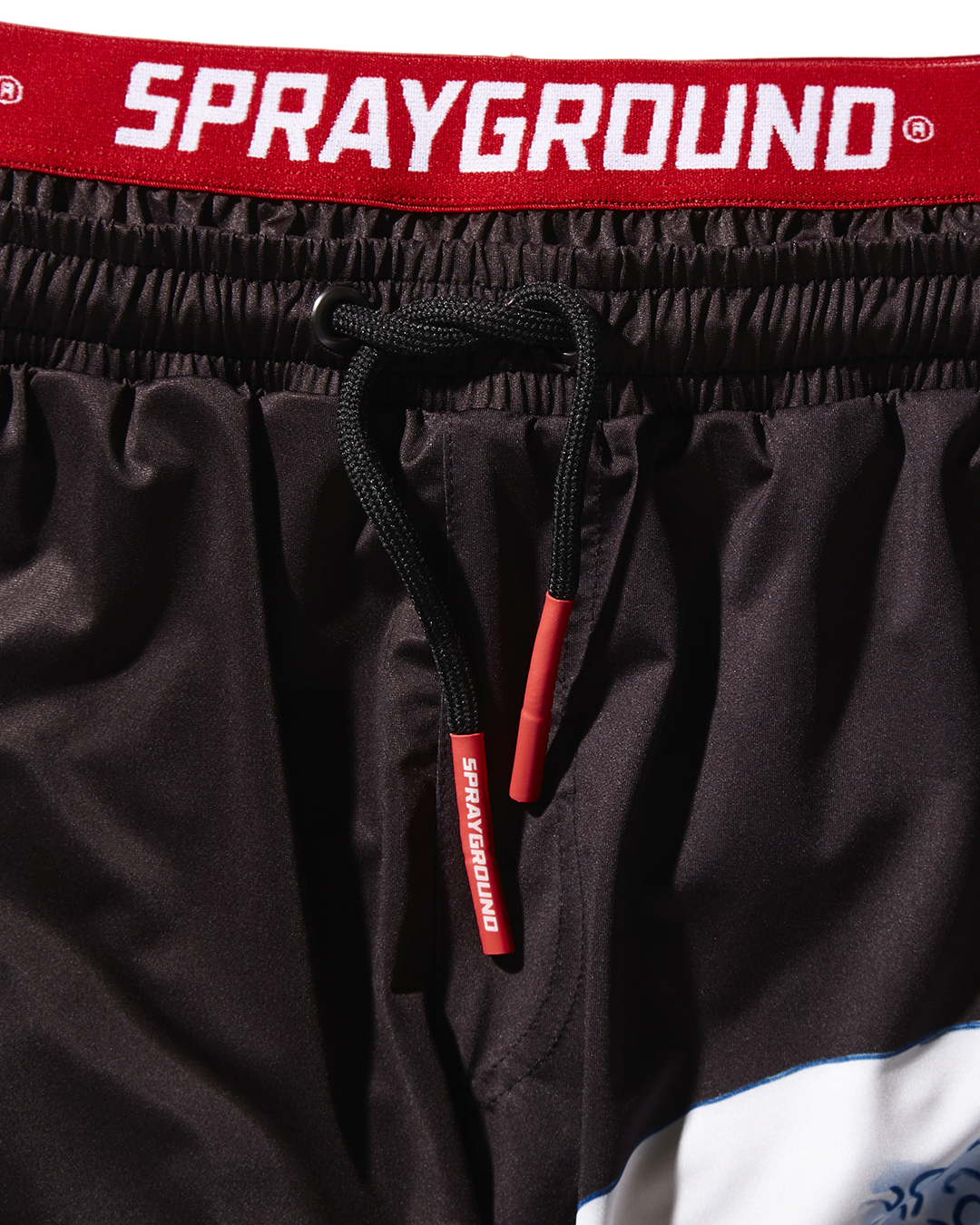 Limited Edition DRAGON WAVE CORTO SWIM TRUNKS BLACK