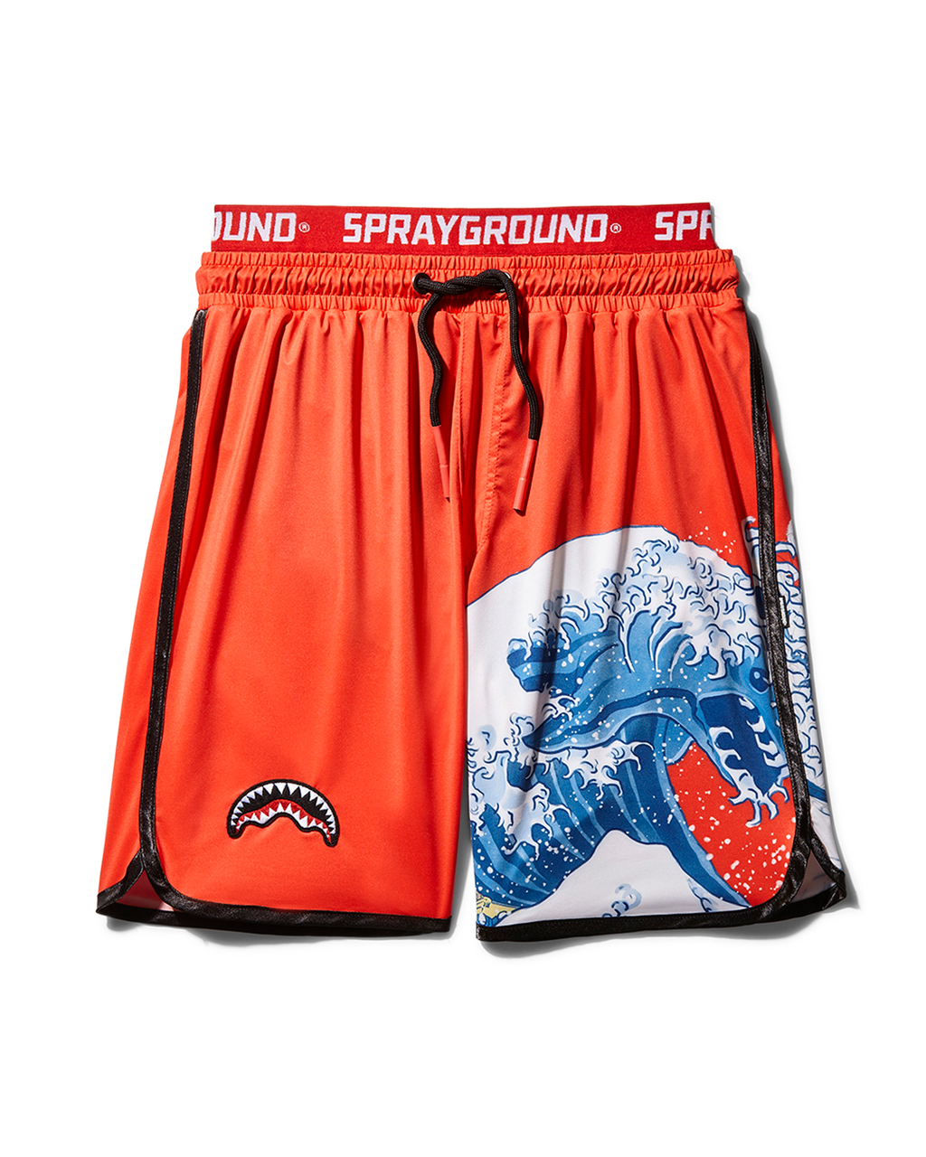 Limited Edition JAPAN WAVE CORTO SWIM TRUNKS RED