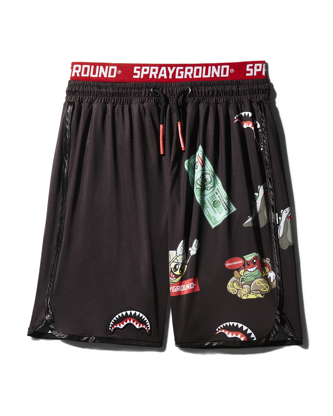 Limited Edition PATCH ALL-IN CORTO SWIM TRUNKS BLACK