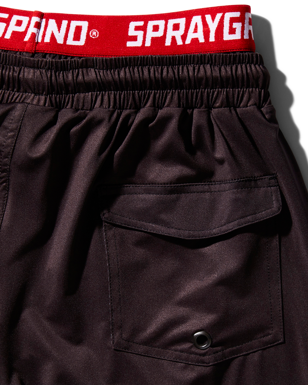 Limited Edition PATCH ALL-IN CORTO SWIM TRUNKS BLACK