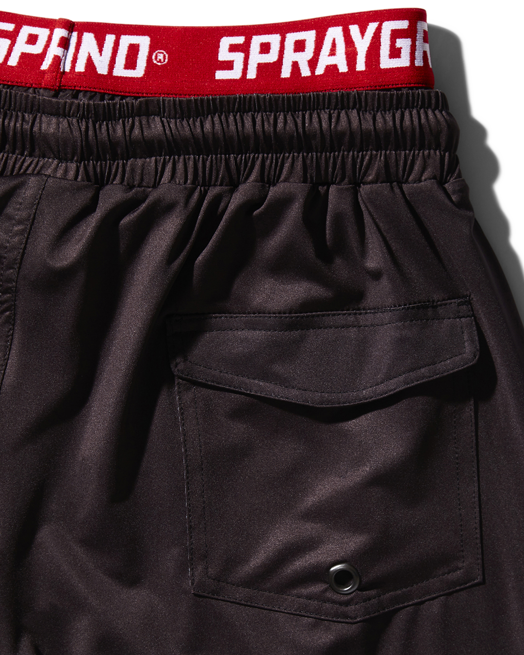 Limited Edition PATCH ALL-IN CORTO SWIM TRUNKS BLACK
