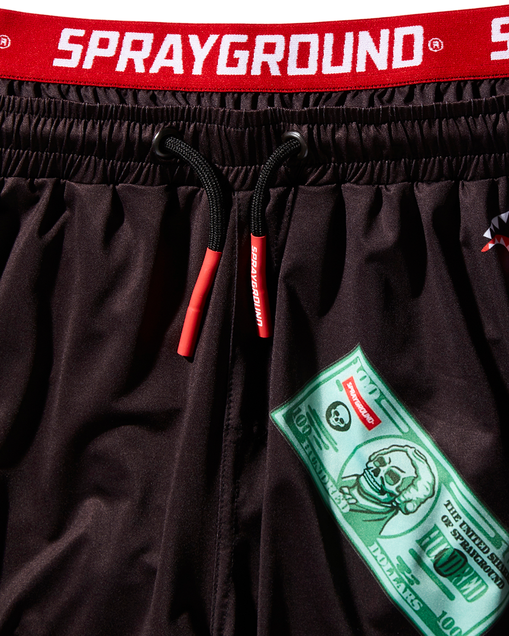 Limited Edition PATCH ALL-IN CORTO SWIM TRUNKS BLACK