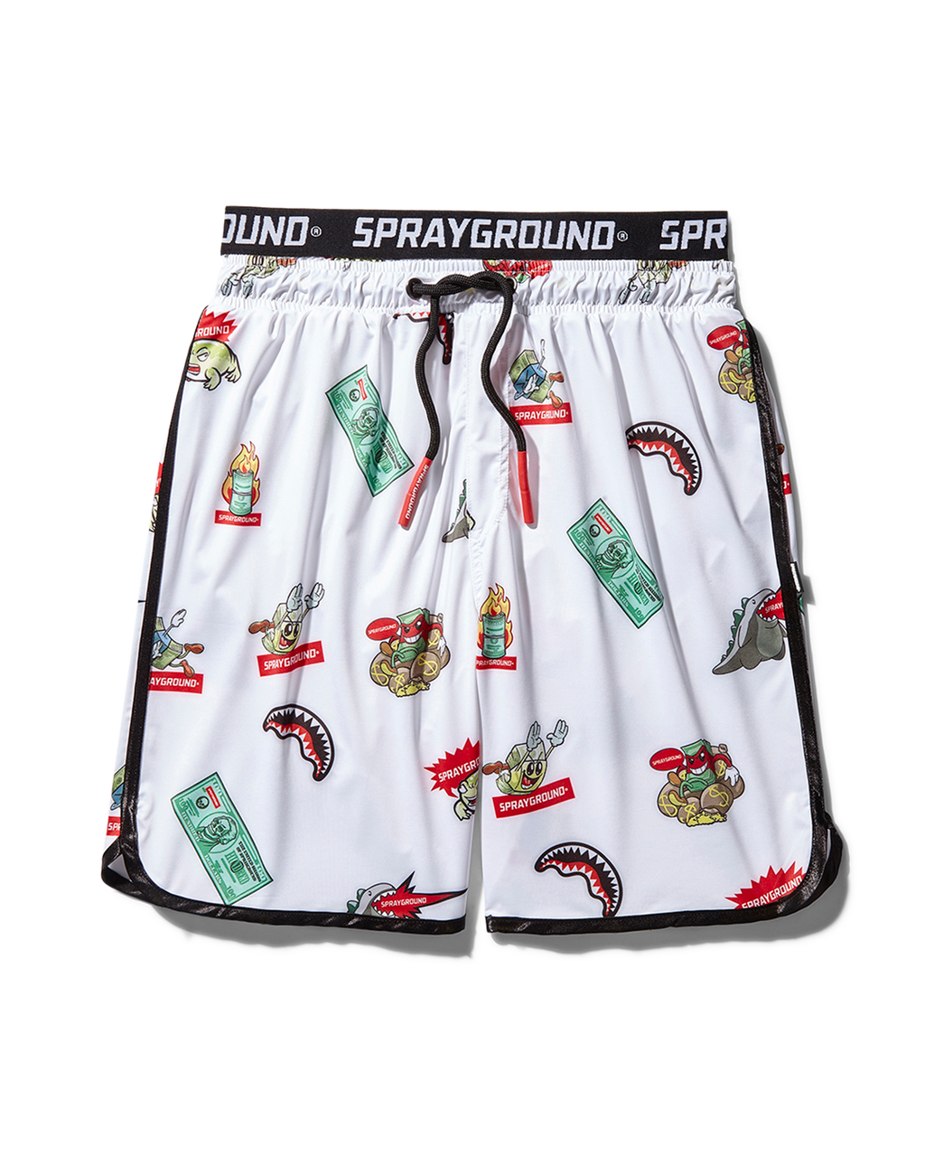 Limited Edition PATCH ALL-IN CORTO SWIM TRUNKS WHITE