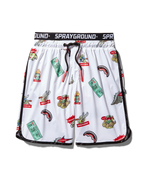 Limited Edition PATCH ALL-IN CORTO SWIM TRUNKS WHITE