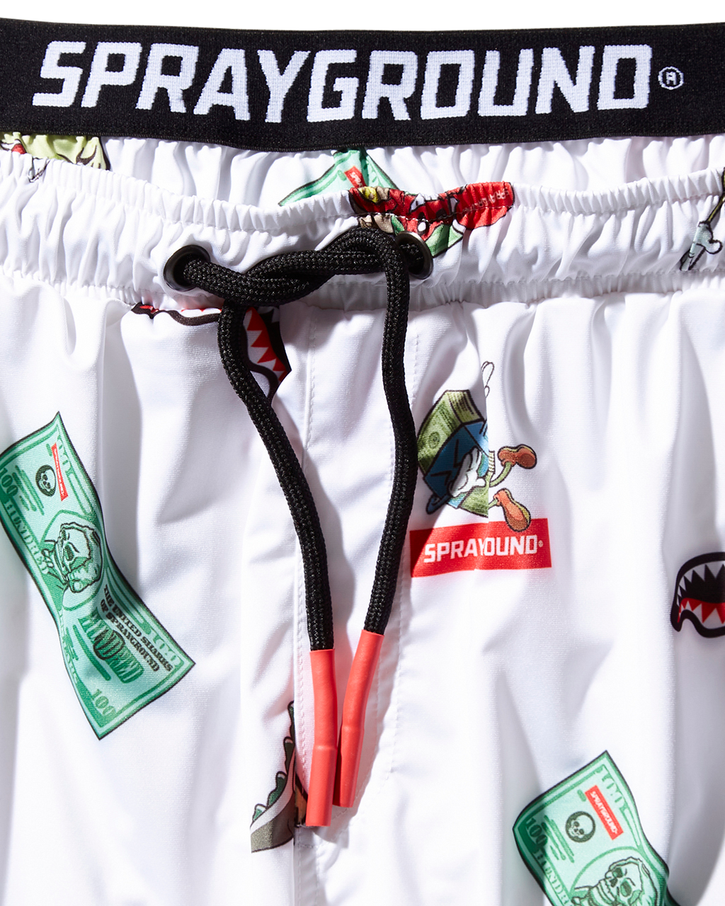 Limited Edition PATCH ALL-IN CORTO SWIM TRUNKS WHITE