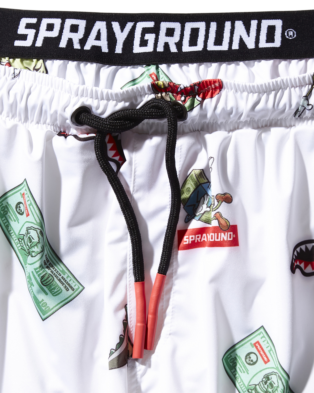 Limited Edition PATCH ALL-IN CORTO SWIM TRUNKS WHITE