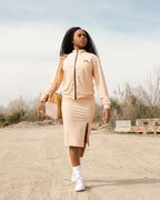 Limited Edition SHARK SLIM JACKET SAND
