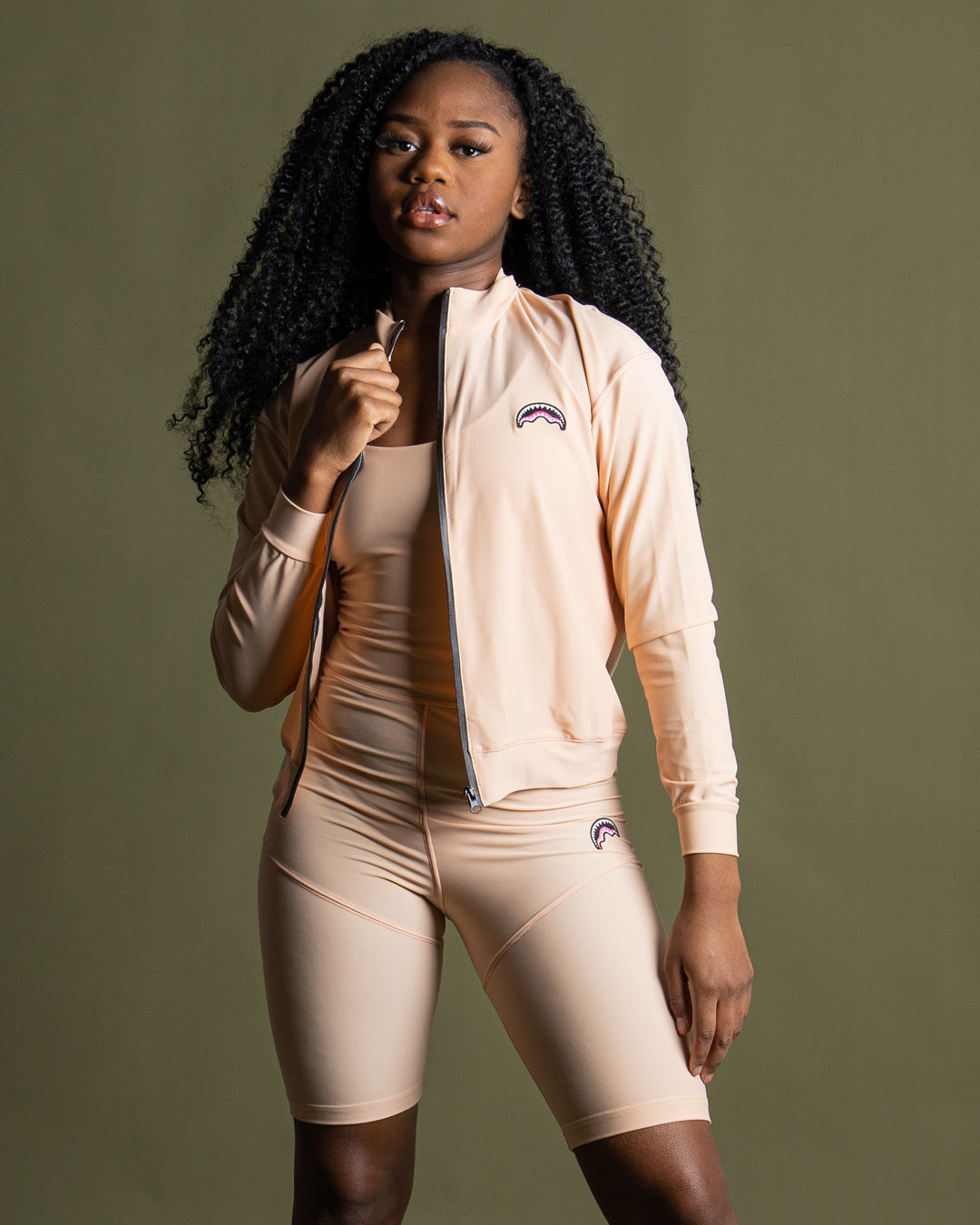 Limited Edition SHARK SLIM JACKET SAND