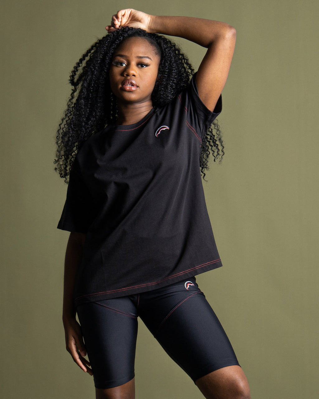 Limited Edition OVER SHARK T-SHIRT BLACK