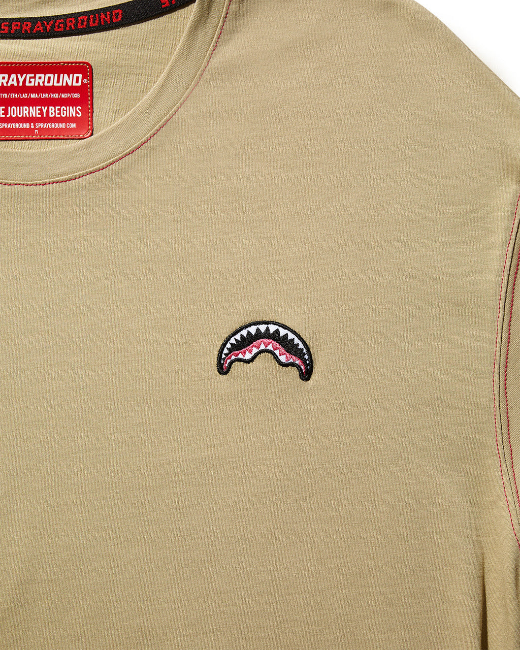 Limited Edition OVER SHARK T-SHIRT SAND