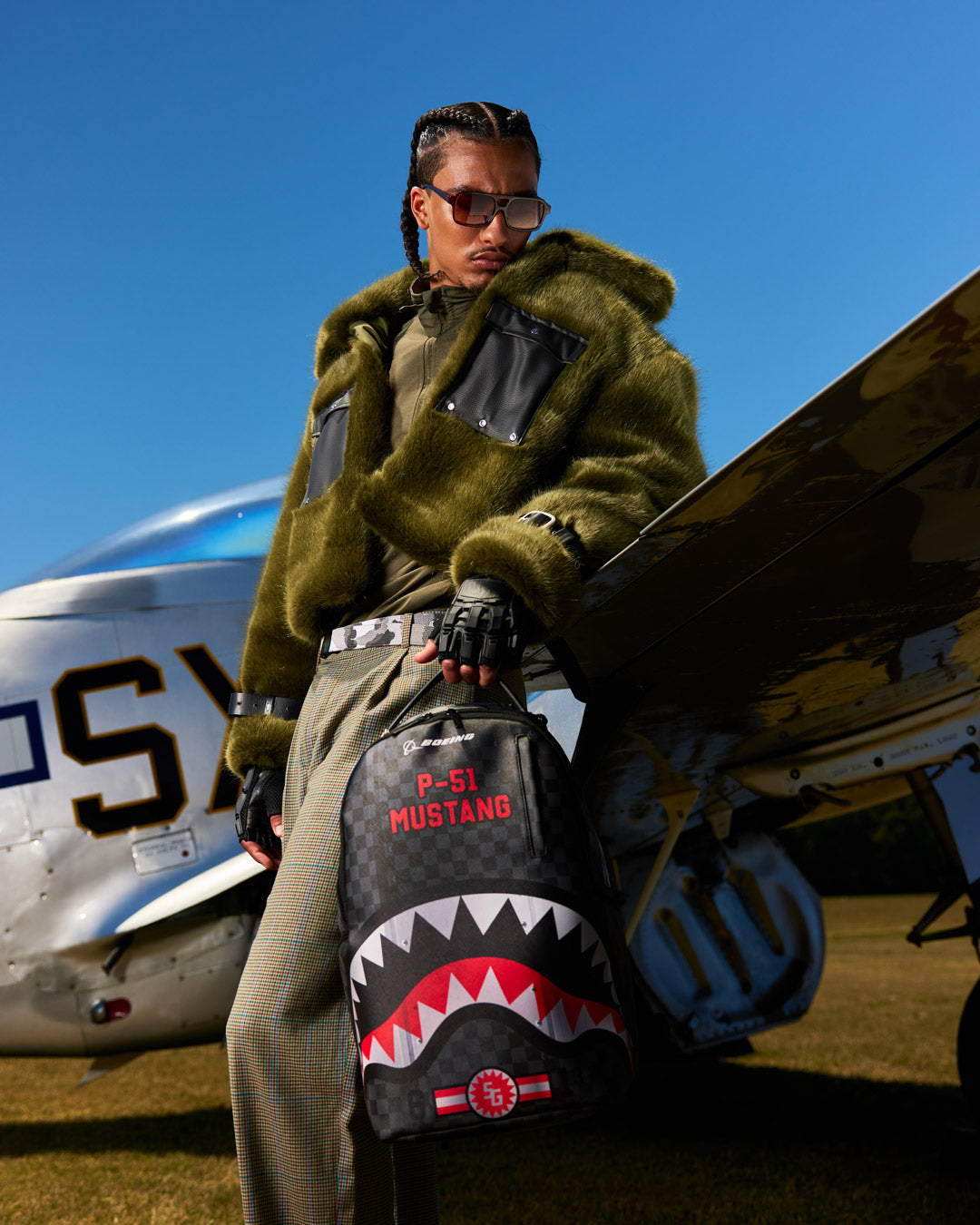 Limited Edition BOEING P-51 COLLAB MUSTANG BACKPACK