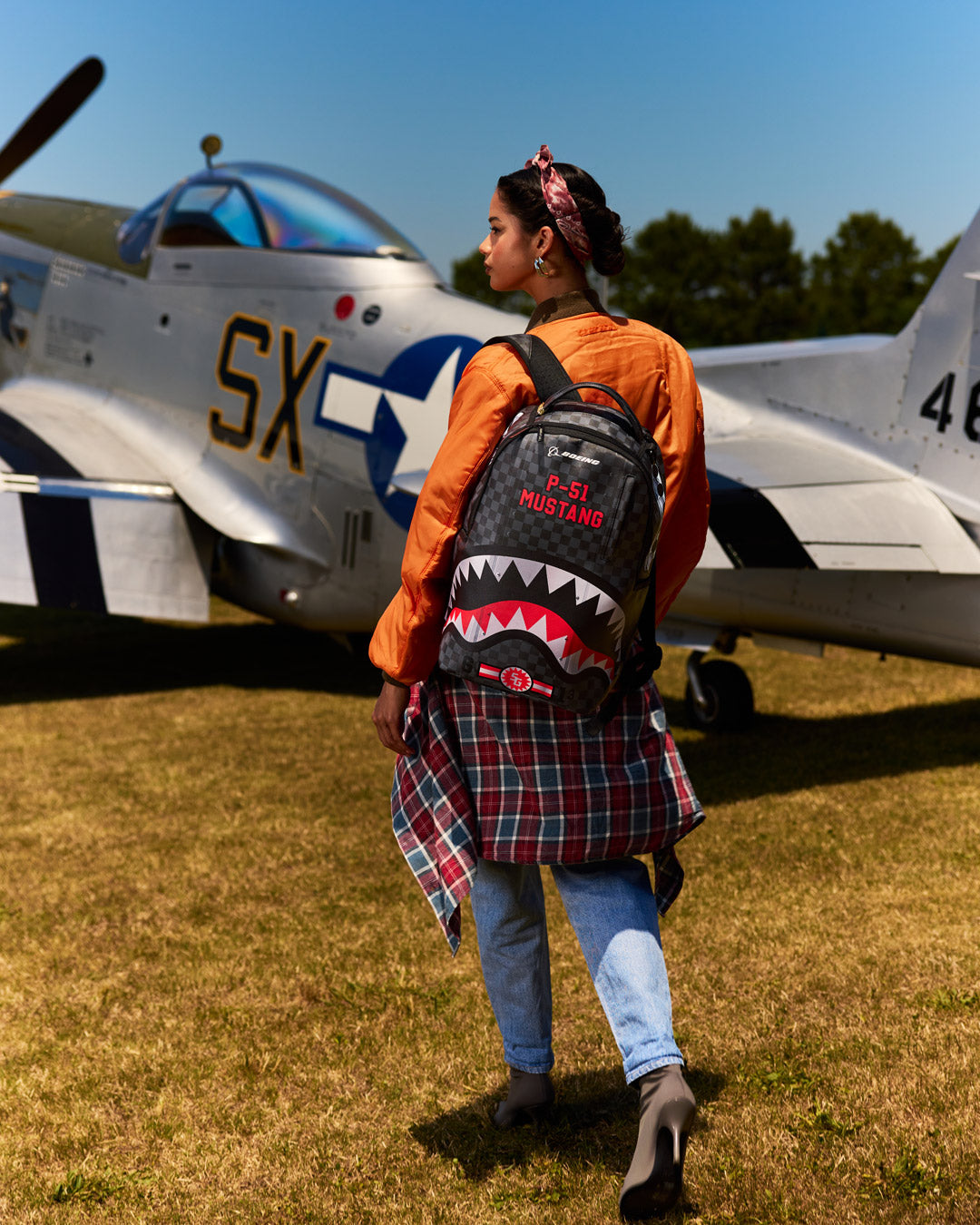 Limited Edition BOEING P-51 COLLAB MUSTANG BACKPACK