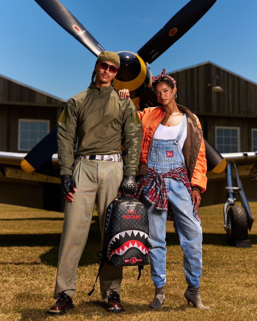 Limited Edition BOEING P-51 COLLAB MUSTANG BACKPACK