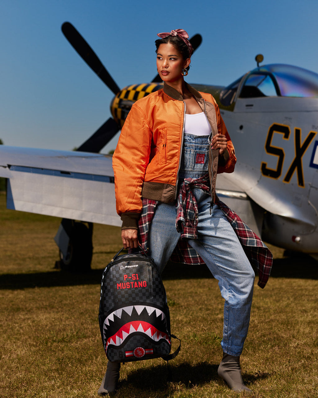 Limited Edition BOEING P-51 COLLAB MUSTANG BACKPACK
