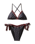 Limited Edition MIDNIGHT MONEY PATTERN BIKINI