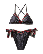 Limited Edition MIDNIGHT MONEY PATTERN BIKINI