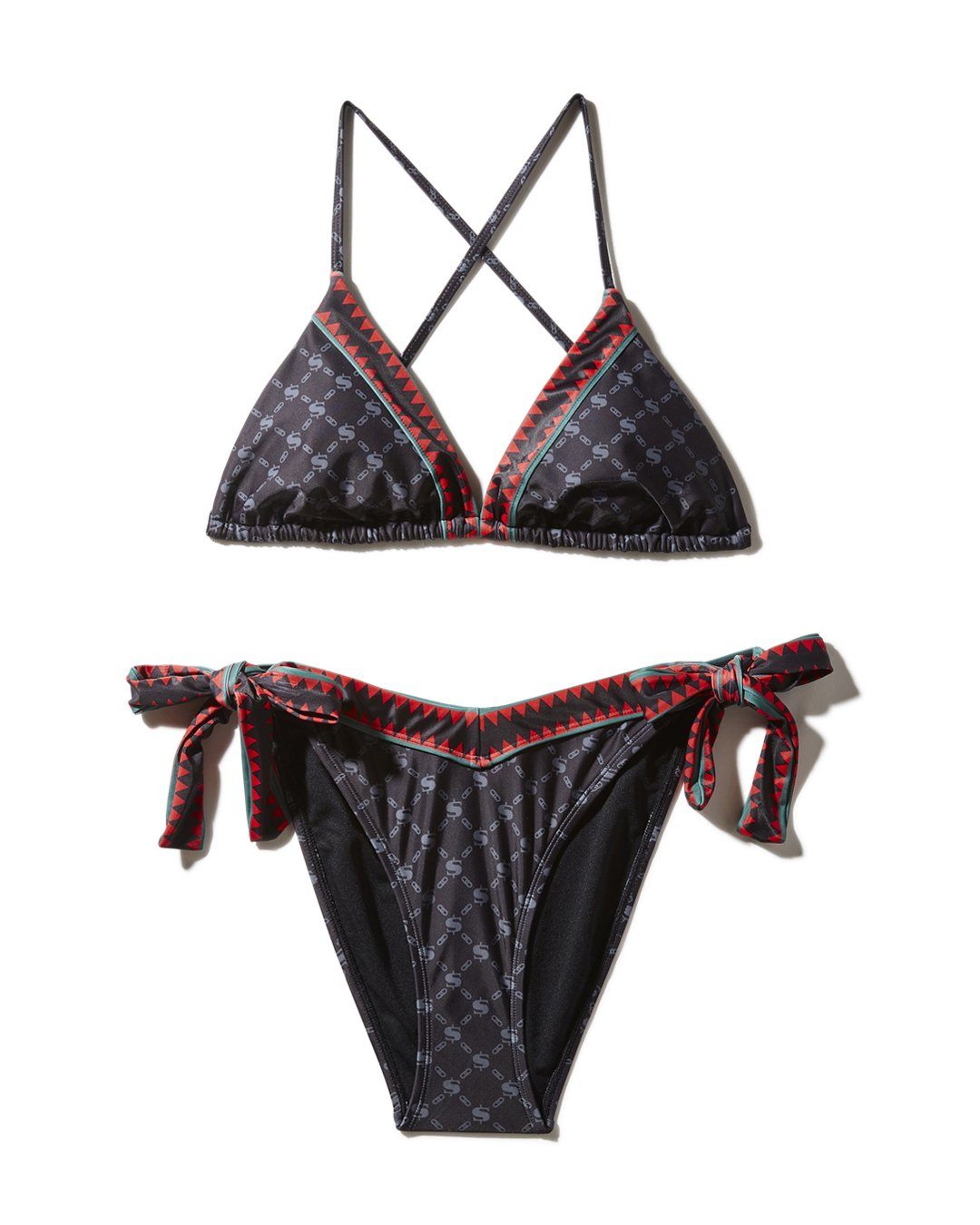 Limited Edition MIDNIGHT MONEY PATTERN BIKINI