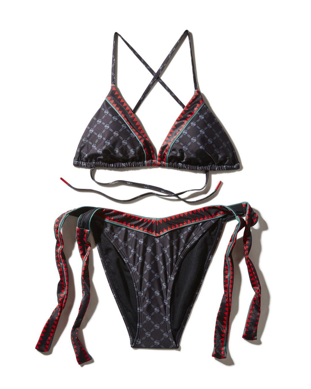 Limited Edition MIDNIGHT MONEY PATTERN BIKINI