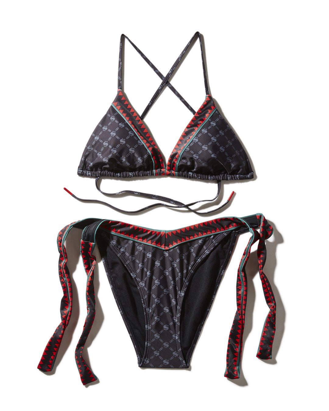 Limited Edition MIDNIGHT MONEY PATTERN BIKINI