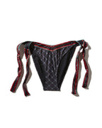 Limited Edition MIDNIGHT MONEY PATTERN BIKINI BOTTOM