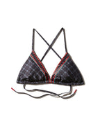 Limited Edition MIDNIGHT MONEY PATTERN BIKINI TOP