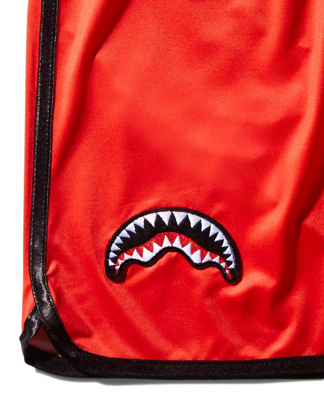 Limited Edition KIDS JAPAN WAVE SWIM TRUNKS RED