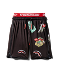 Limited Edition KIDS PATCH ALL-IN SWIM TRUNKS BLACK