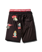 Limited Edition KIDS PATCH ALL-IN SWIM TRUNKS BLACK