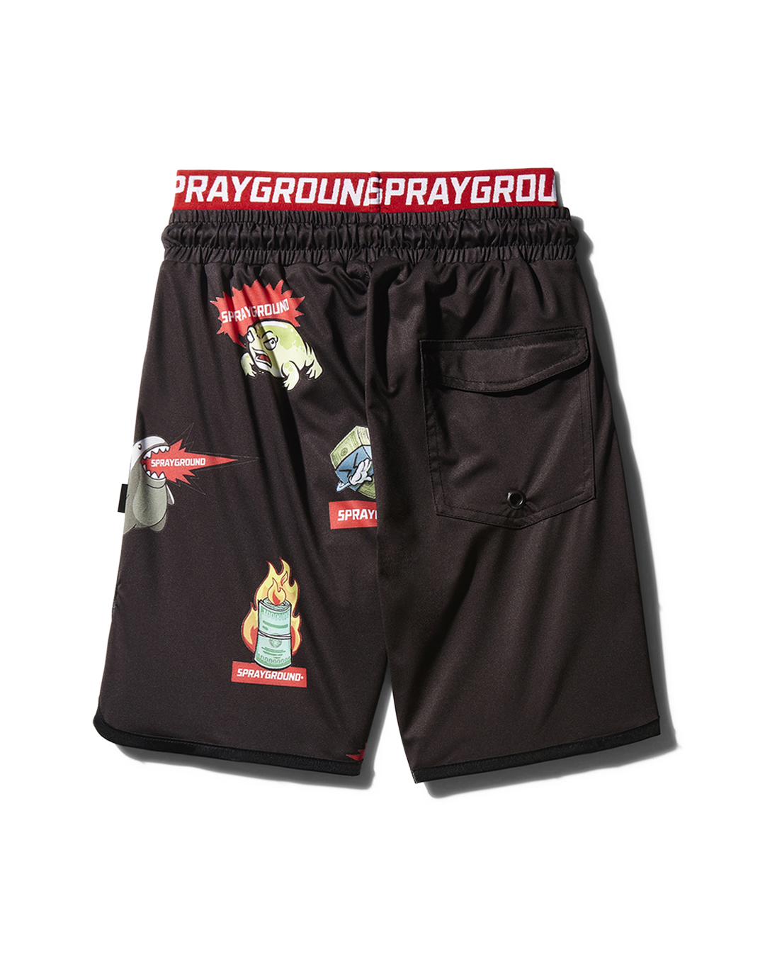 Limited Edition KIDS PATCH ALL-IN SWIM TRUNKS BLACK