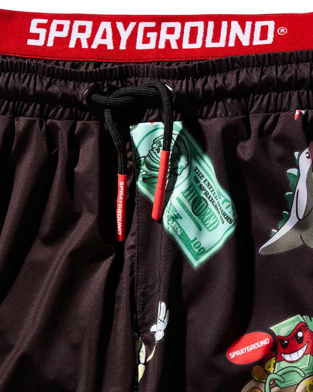 Limited Edition KIDS PATCH ALL-IN SWIM TRUNKS BLACK