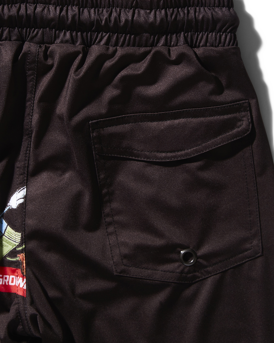 Limited Edition KIDS PATCH ALL-IN SWIM TRUNKS BLACK